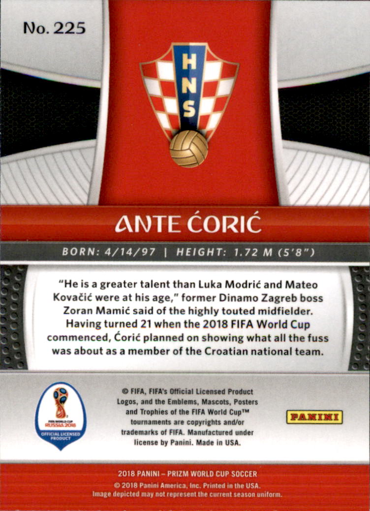 A5336- 2018 Panini Prizm World Cup Soccer 1-300 -You Pick- 15+ FREE US SHIP - Picture 233 of 323