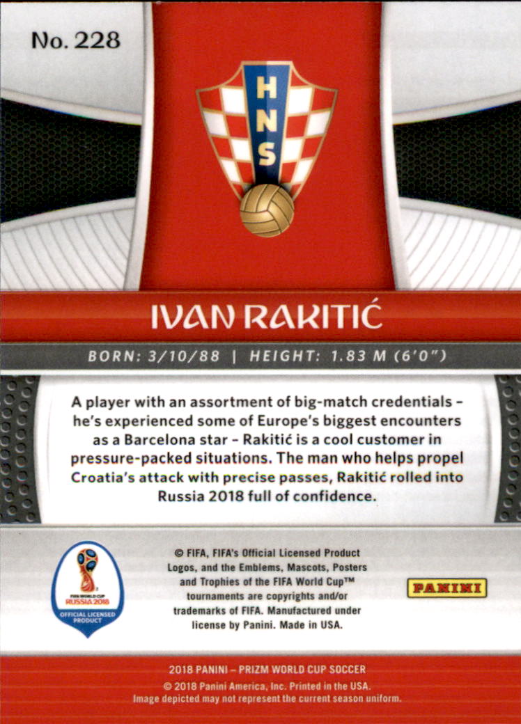 A5336- 2018 Panini Prizm World Cup Soccer 1-300 -You Pick- 15+ FREE US SHIP - Picture 239 of 323