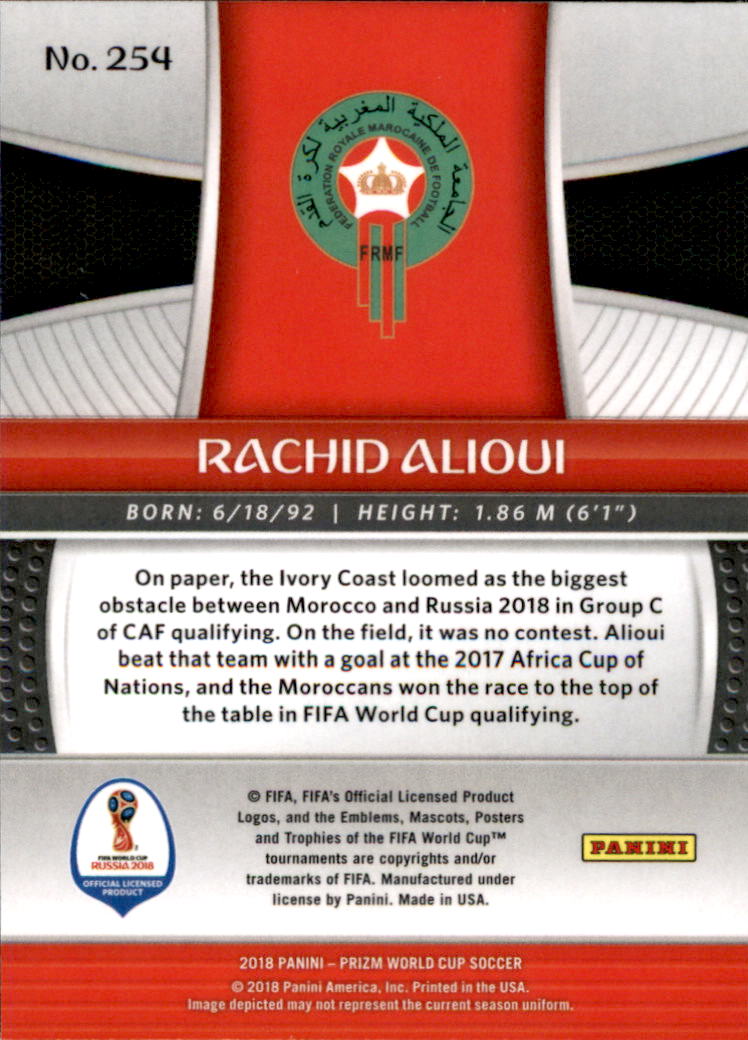 A5336- 2018 Panini Prizm World Cup Soccer 1-300 -You Pick- 15+ FREE US SHIP - Picture 270 of 323