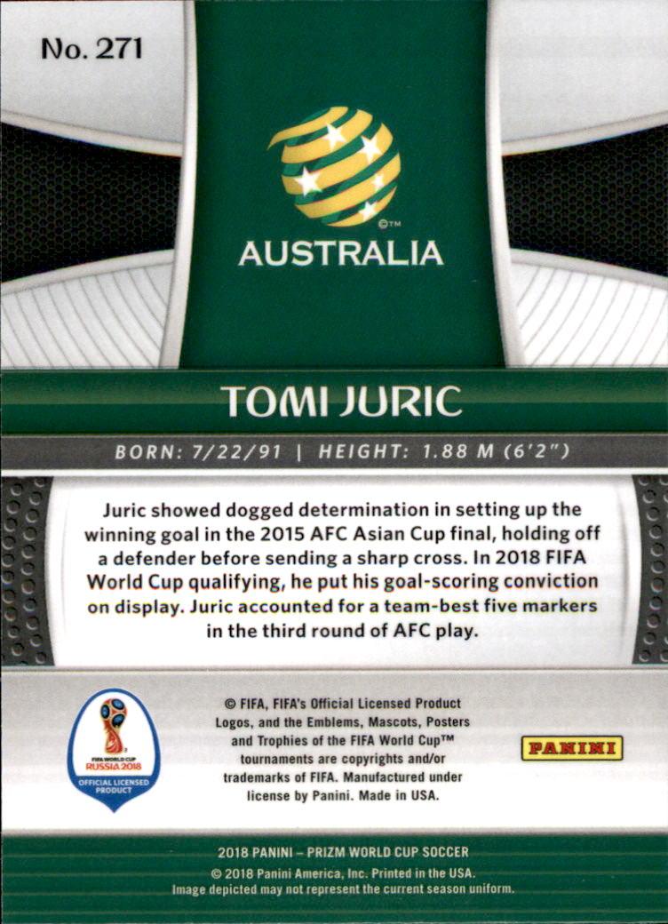 A5336- 2018 Panini Prizm World Cup Soccer 1-300 -You Pick- 15+ FREE US SHIP - Picture 293 of 323
