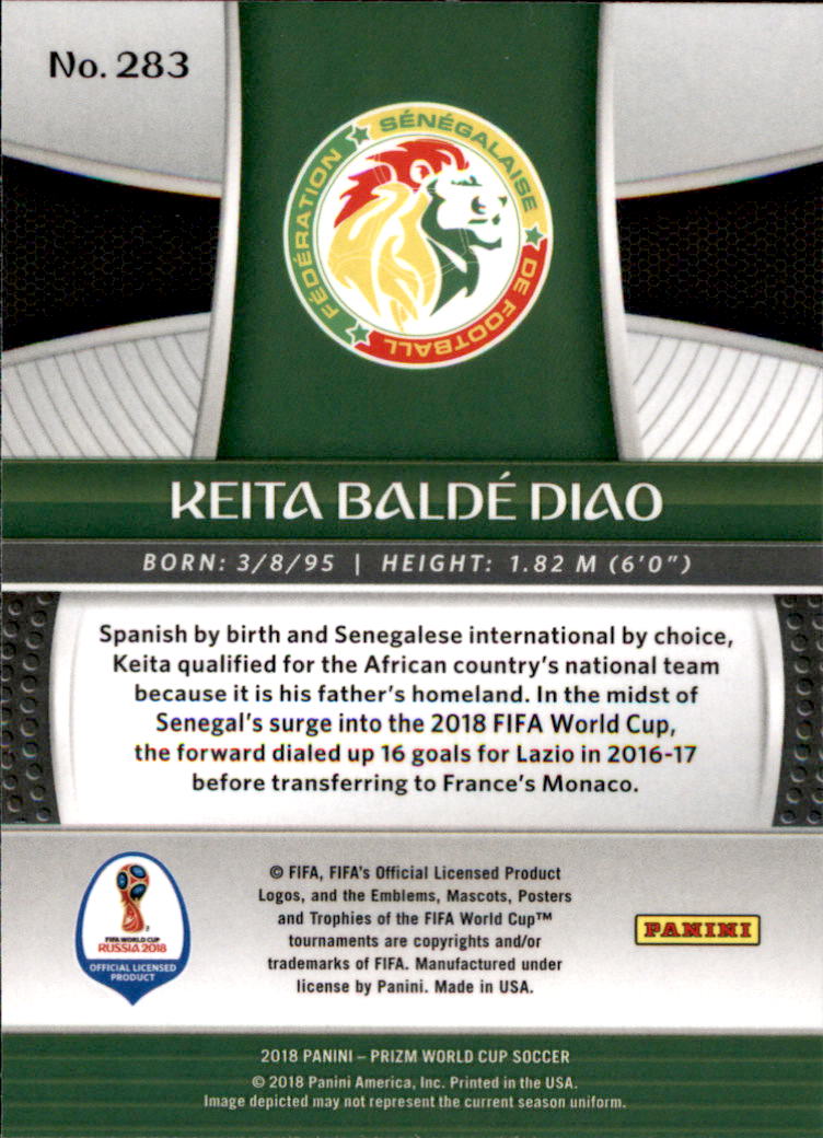 A5336- 2018 Panini Prizm World Cup Soccer 1-300 -You Pick- 15+ FREE US SHIP - Picture 305 of 323