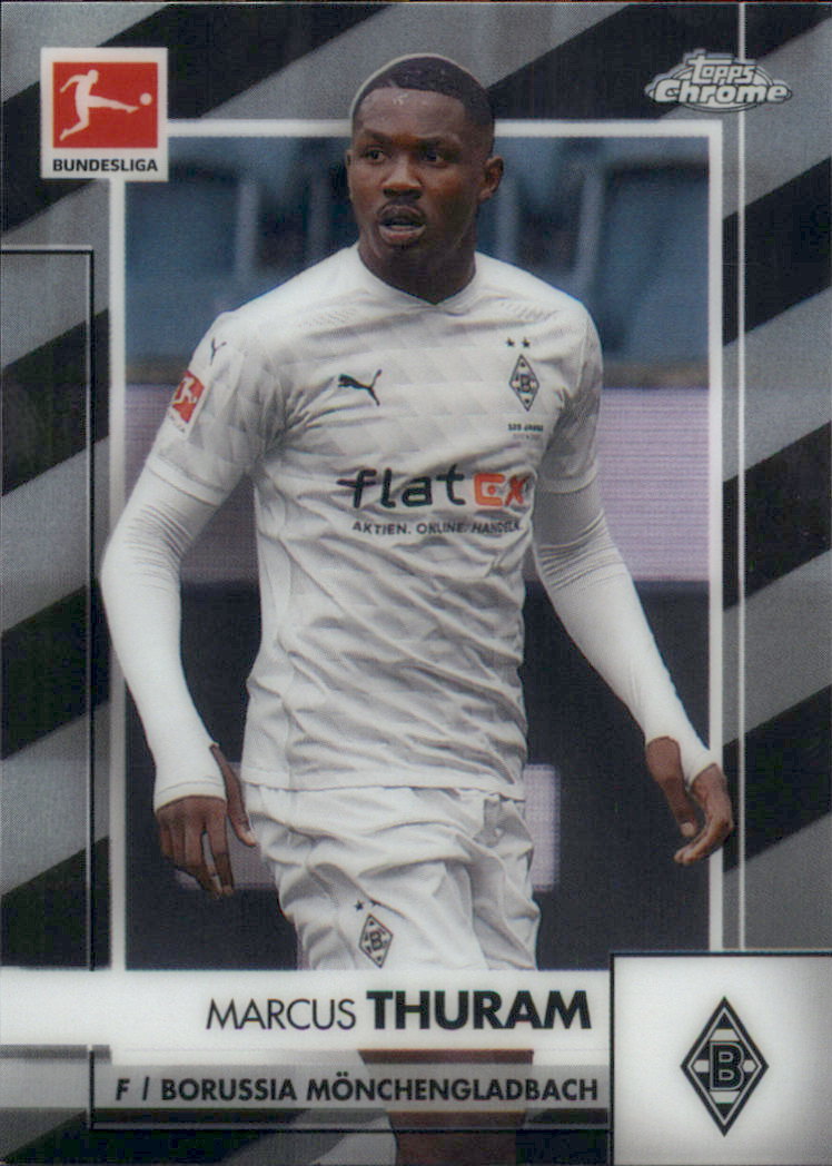 2020-21 Topps Chrome Bundesliga #75 Marcus Thuram