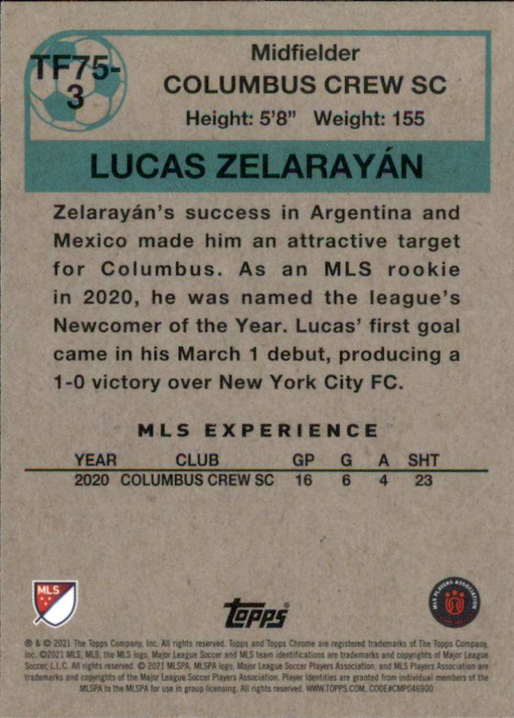 A1772- 2021 Topps Chrome MLS Soccer Insert Cards -You Pick- 15+ FREE US SHIP - Picture 5 of 88