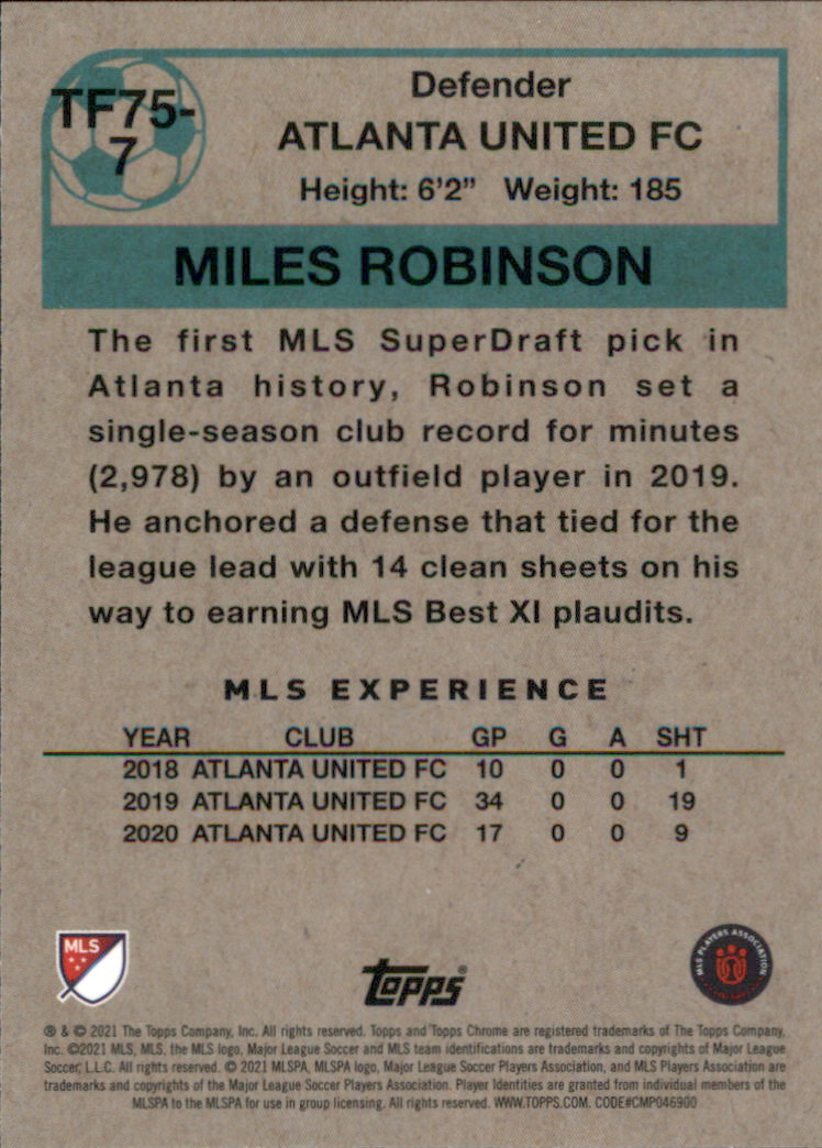 A1772- 2021 Topps Chrome MLS Soccer Insert Cards -You Pick- 15+ FREE US SHIP - Picture 11 of 88