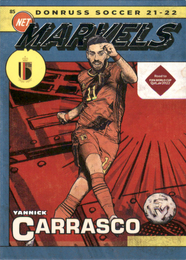 2021-22 Donruss Net Marvels #4 Yannick Carrasco