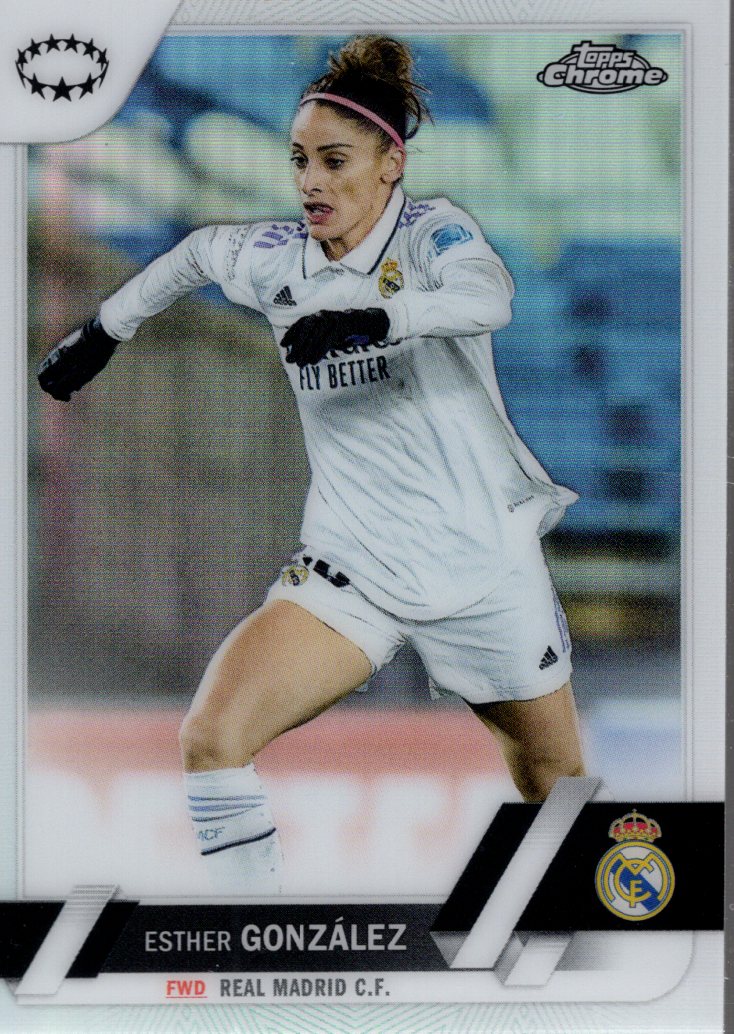 2022-23 Topps Chrome UEFA Women's Champions League Refractors #42 Esther Gonzalez
