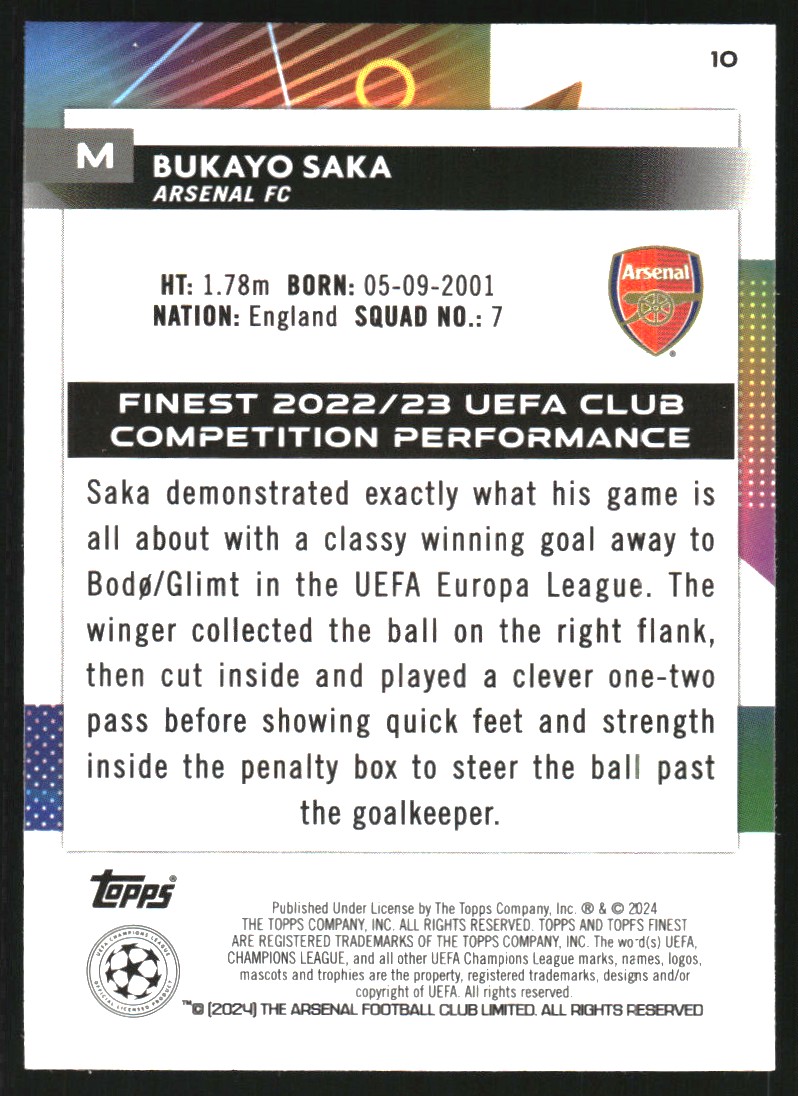 Sports Card Back