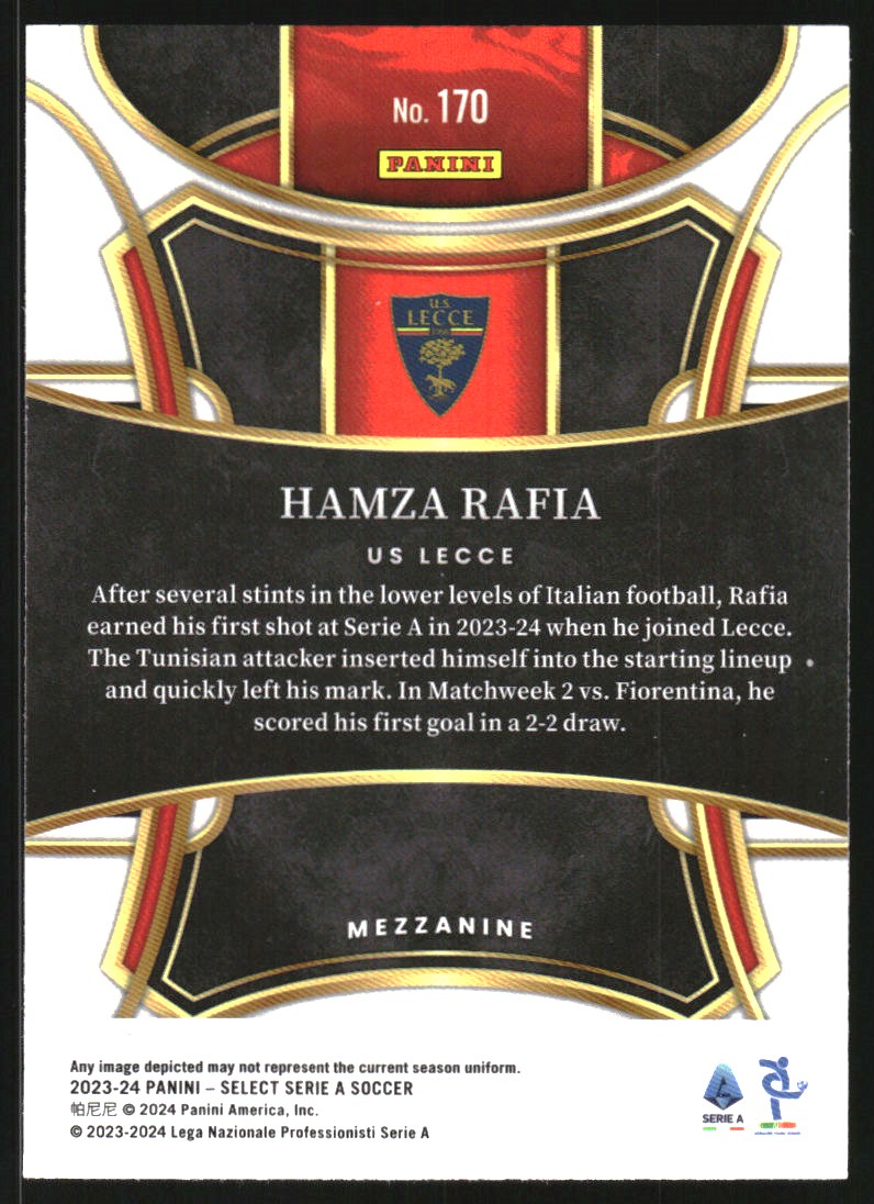 Sports Card Back