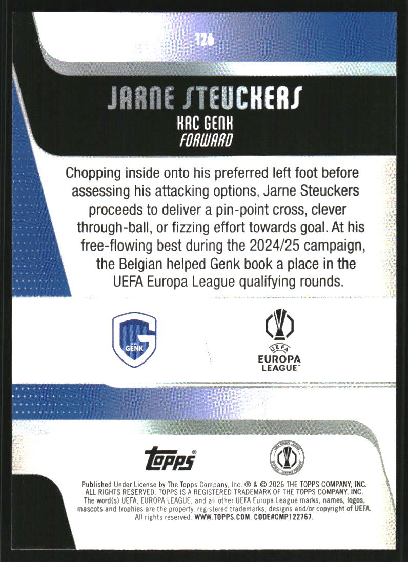 Sports Card Back