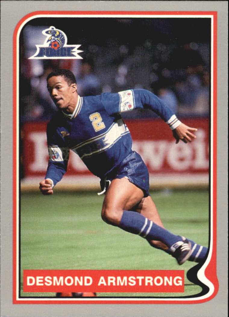 1987 Pacific MISL #40 Desmond Armstrong