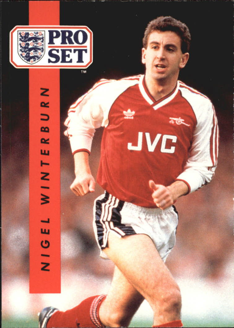 1990-91 Pro Set England #4 Nigel Winterburn