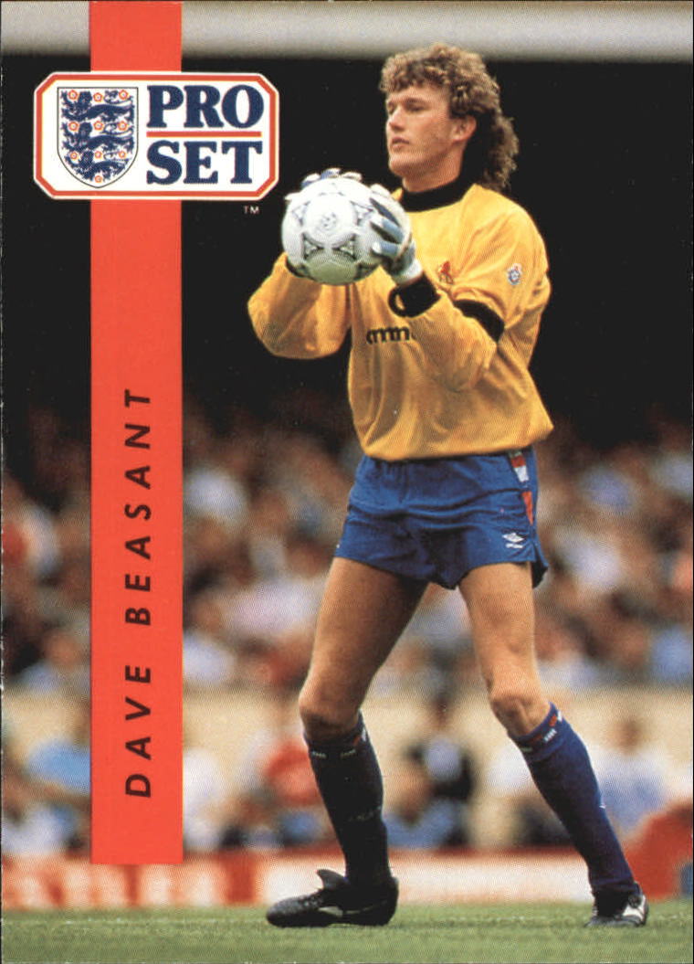 1990-91 Pro Set England #28 Dave Beasant