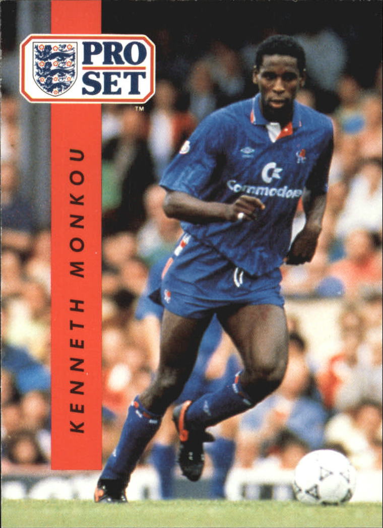 1990-91 Pro Set England #31 Kenneth Monkou