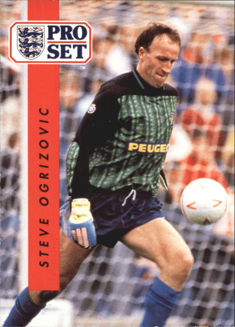 1990-91 Pro Set England #40 Steve Ogrizovic