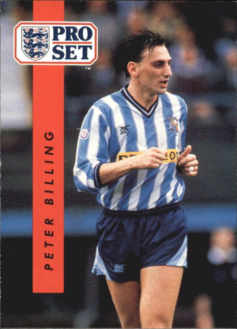 1990-91 Pro Set England #42 Peter Billing
