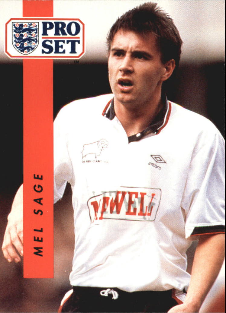 1990-91 Pro Set England #66 Mel Sage