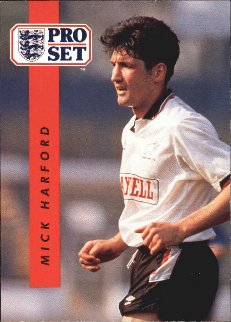 1990-91 Pro Set England #72 Mick Harford