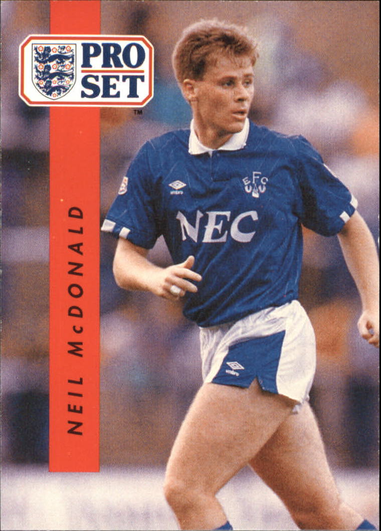 1990-91 Pro Set England #79 Neil McDonald