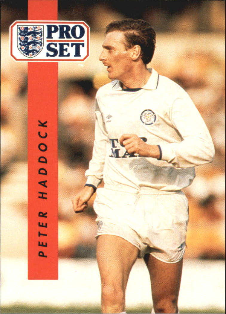 1990-91 Pro Set England #91 Peter Haddock