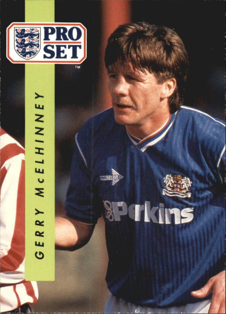1990-91 Pro Set England #320 Gerry McElhinney