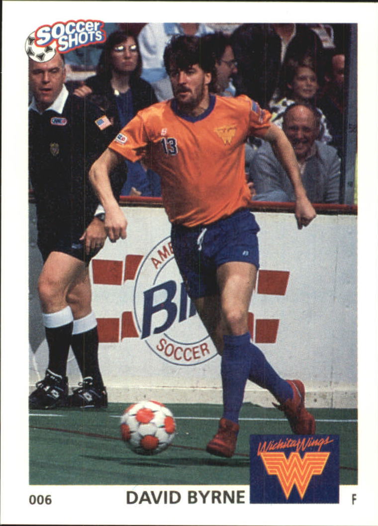 1991 Soccer Shots MSL #6 David Byrne