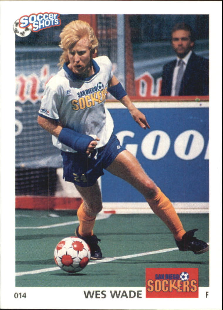 1991 Soccer Shots MSL #14 Wes Wade