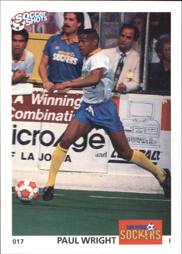 1991 Soccer Shots MSL #17 Paul Wright