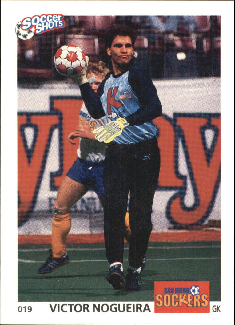 1991 Soccer Shots MSL #19 Victor Nogueira
