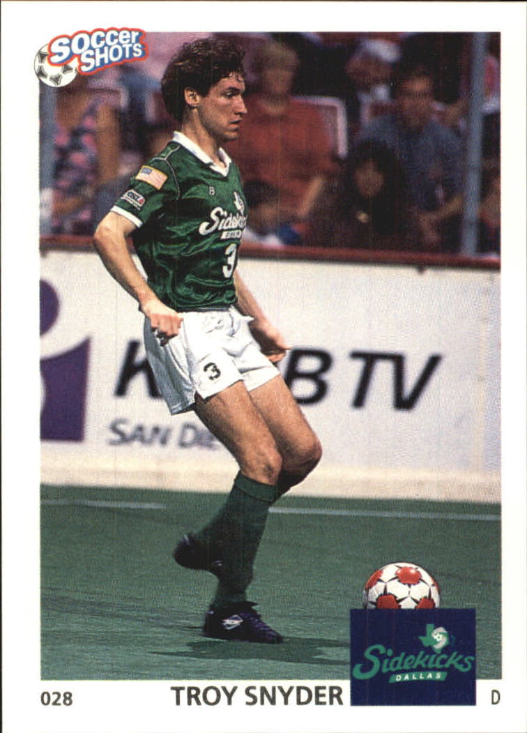 1991 Soccer Shots MSL #28 Troy Snyder