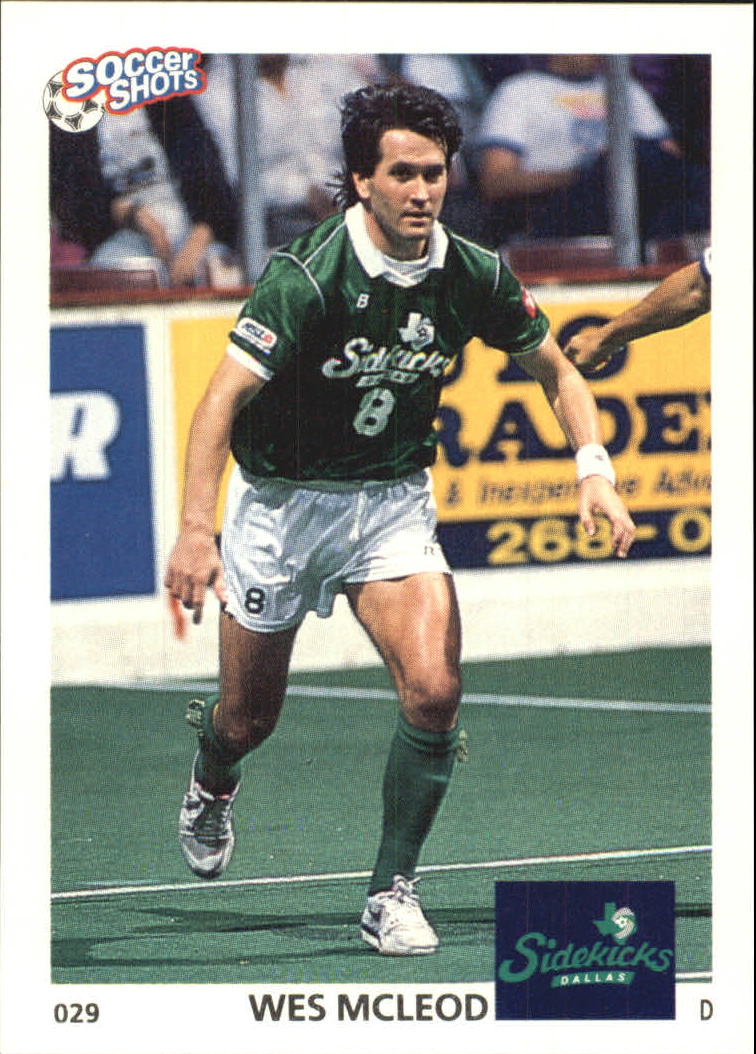 1991 Soccer Shots MSL #29 Wes McLeod