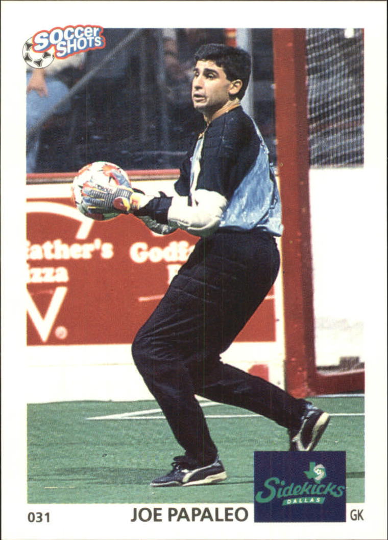 1991 Soccer Shots MSL #31 Joe Papaleo