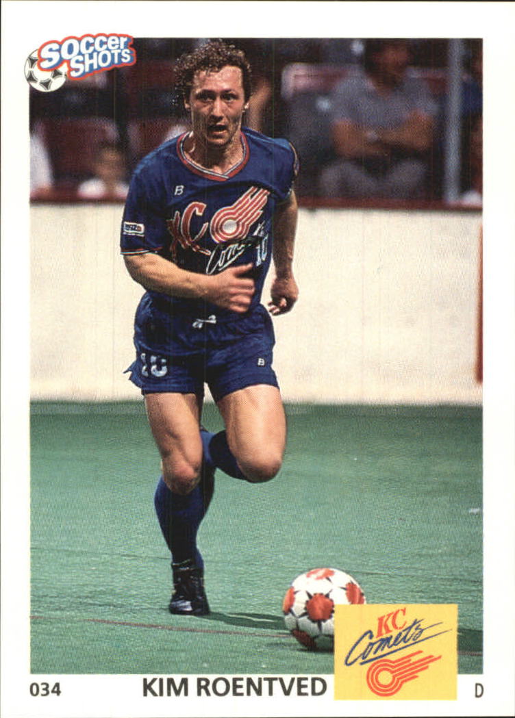 1991 Soccer Shots MSL #34 Kim Roentved