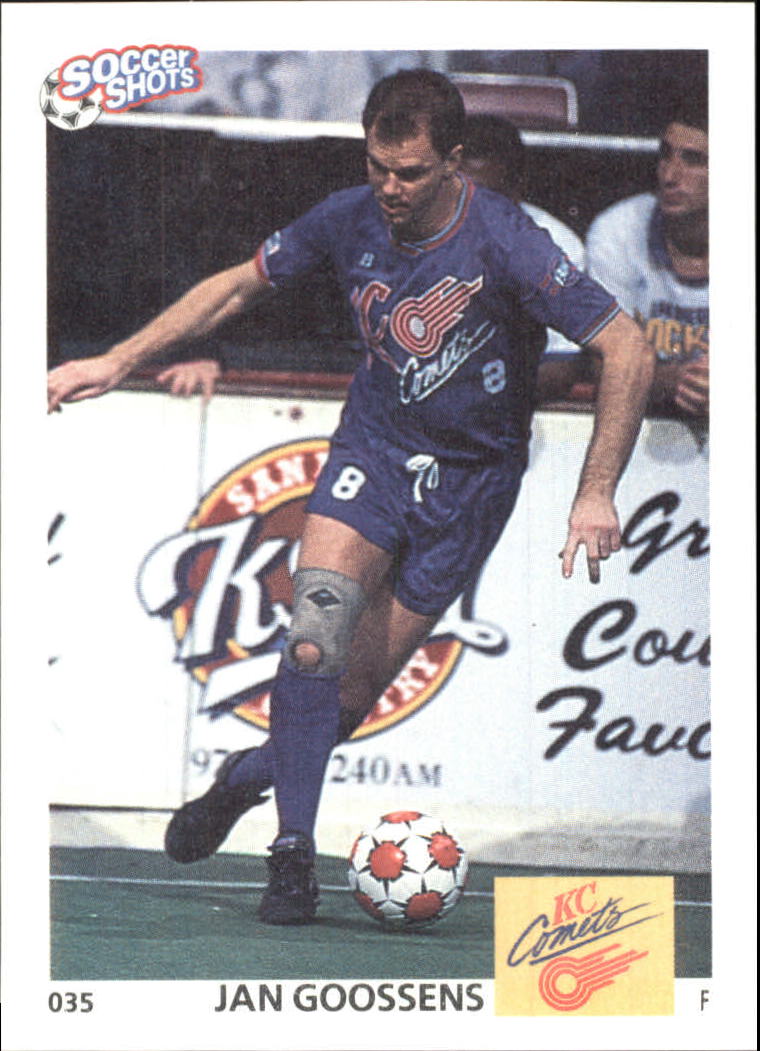 1991 Soccer Shots MSL #35 Jan Goossens