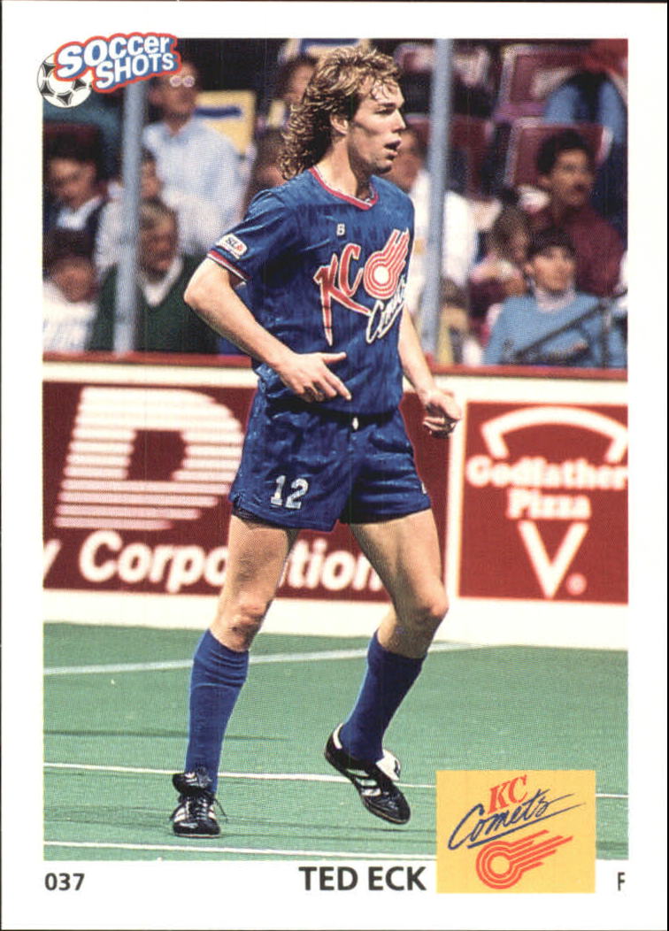 1991 Soccer Shots MSL #37 Ted Eck