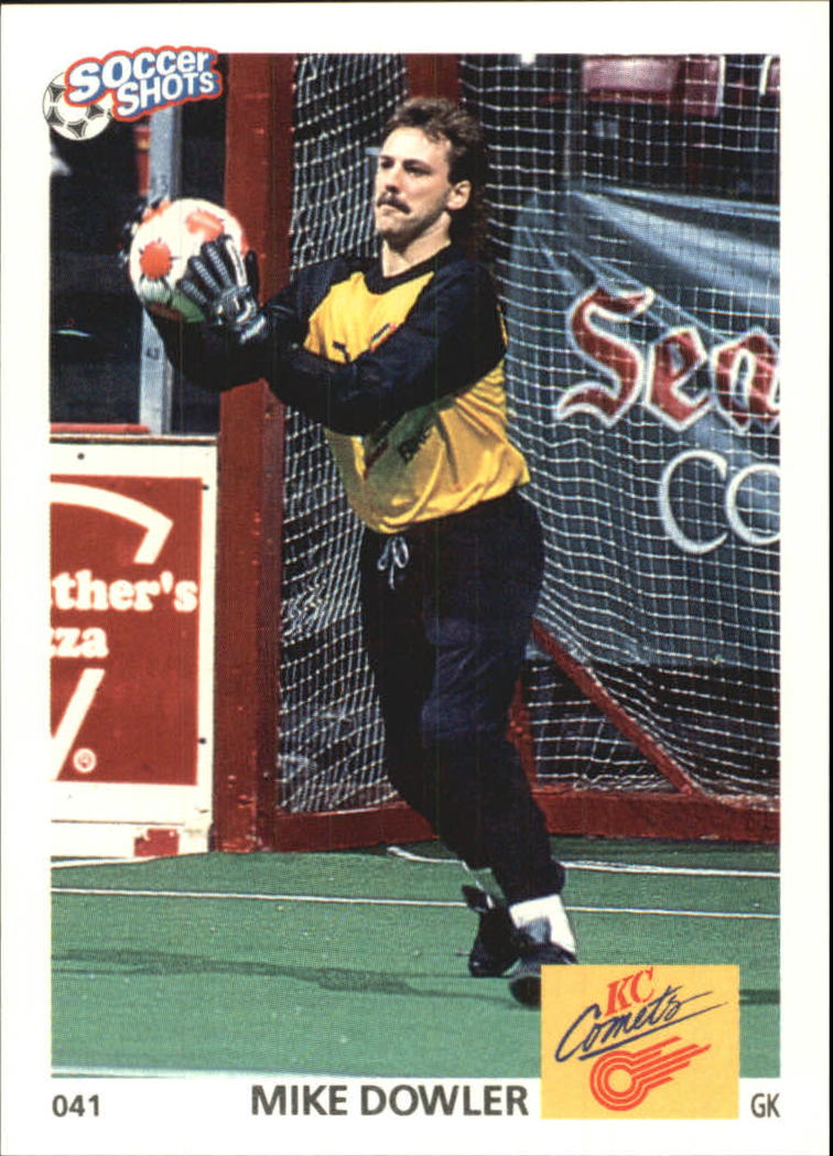 1991 Soccer Shots MSL #41 Mike Dowler