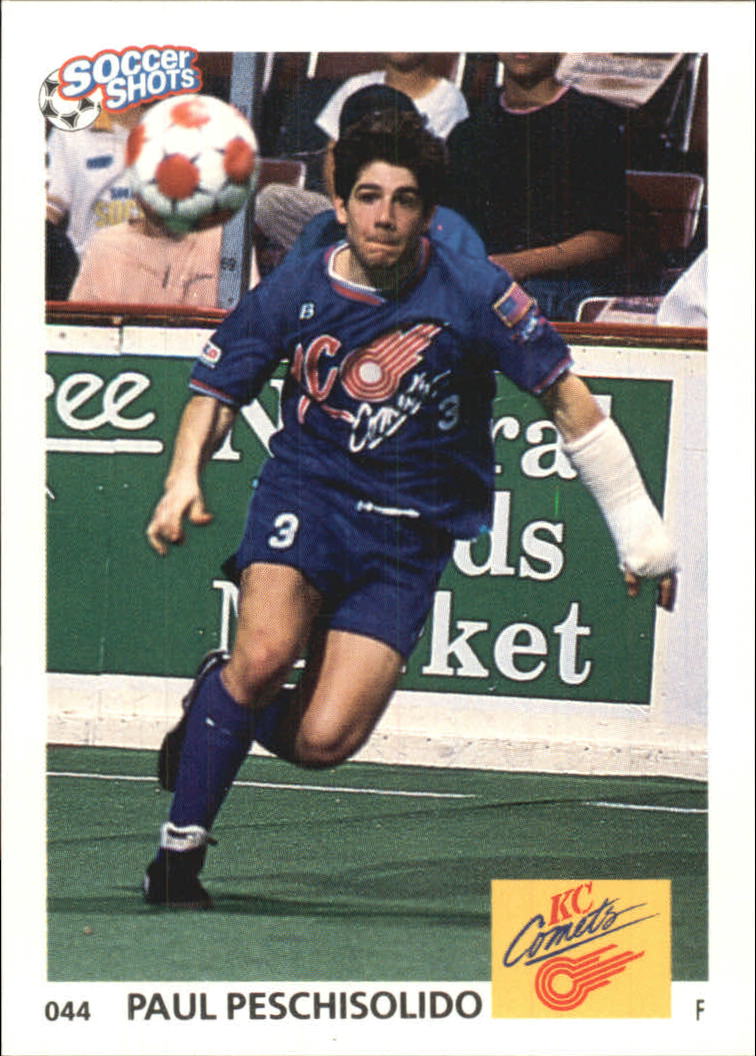 1991 Soccer Shots MSL #44 Paul Peschisolido