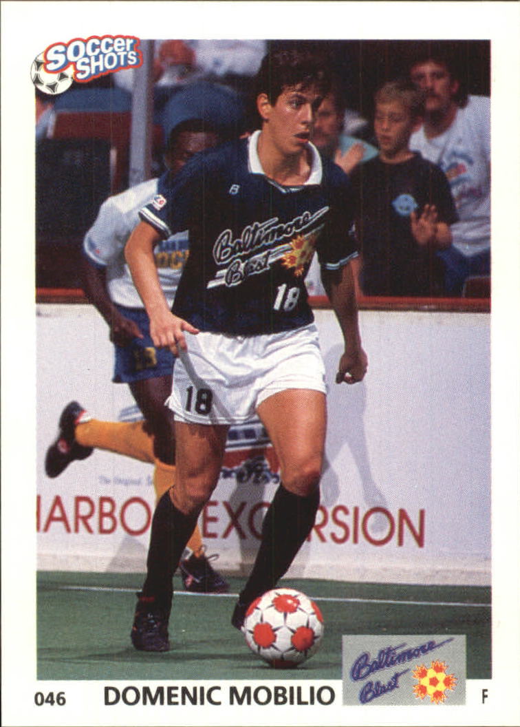 1991 Soccer Shots MSL #46 Domenic Mobilio