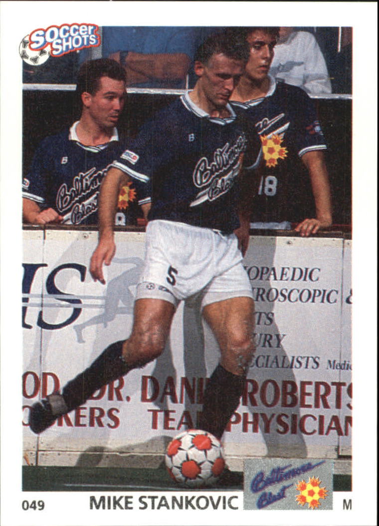 1991 Soccer Shots MSL #49 Mike Stankovic
