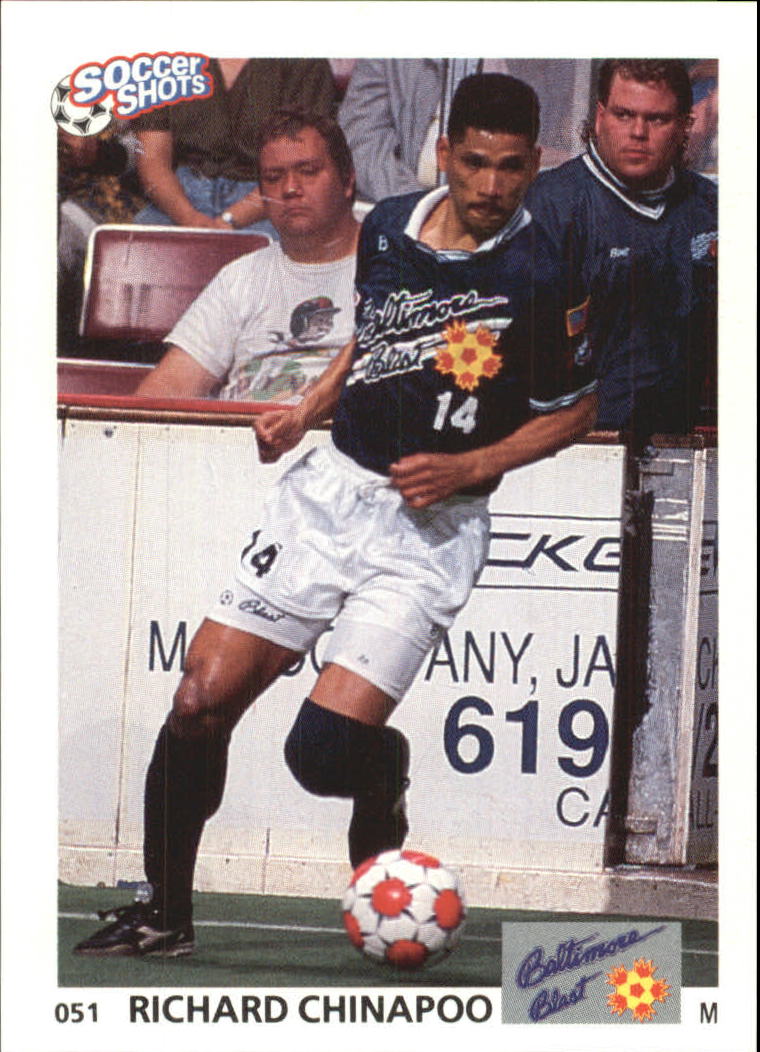 1991 Soccer Shots MSL #51 Richard Chinapoo