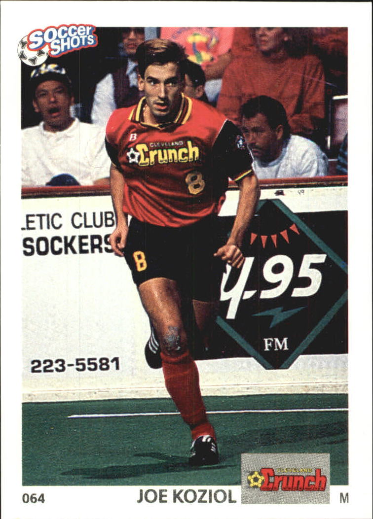 1991 Soccer Shots MSL #64 Joe Koziol