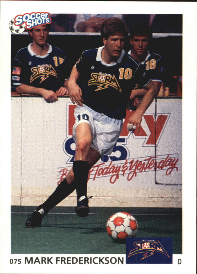 1991 Soccer Shots MSL #75 Mark Frederickson