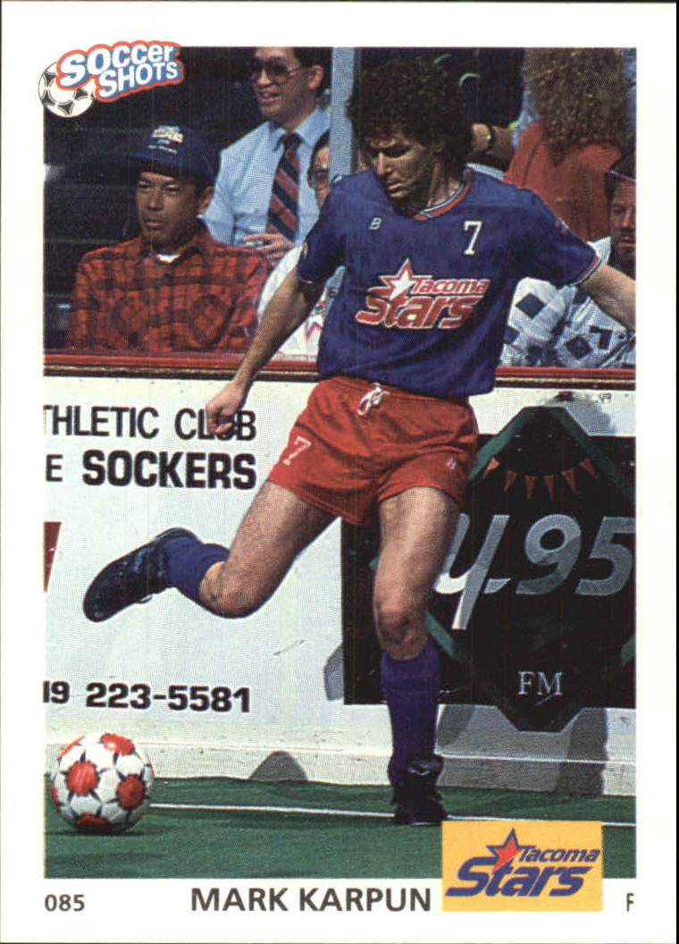 1991 Soccer Shots MSL #85 Mark Karpun