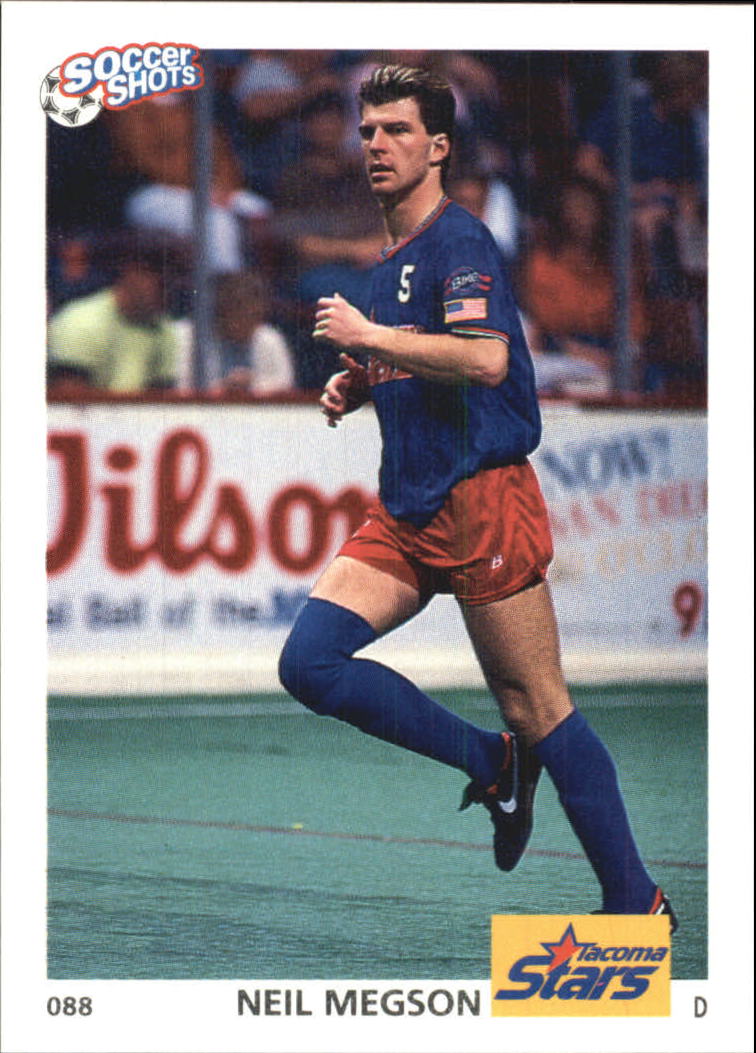 1991 Soccer Shots MSL #88 Neil Megson