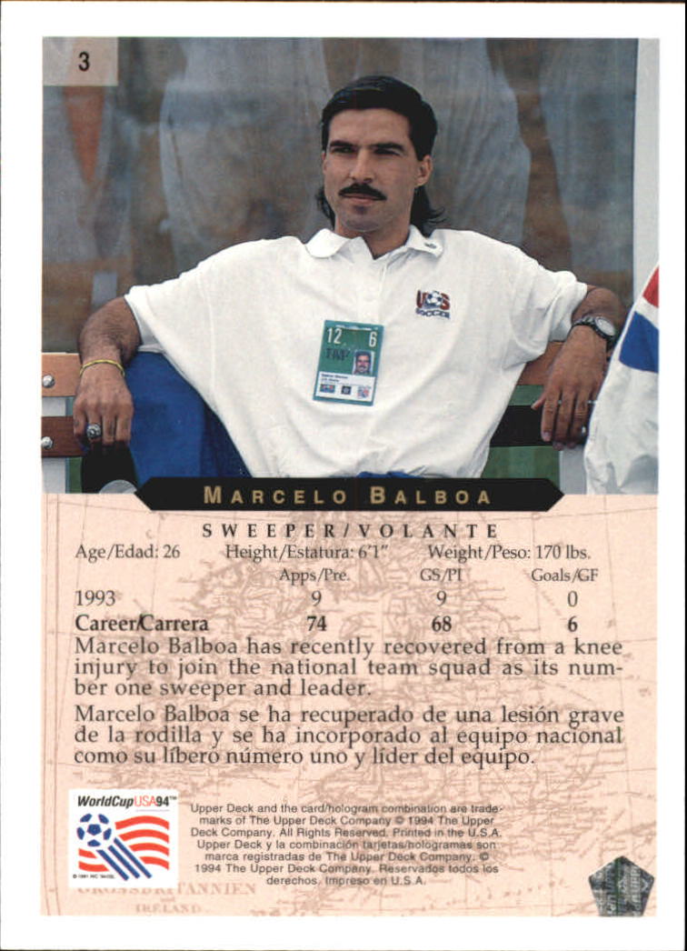 B3467- 1994 Upper Deck World Cup Contenders 1-200 -You Pick- 15+ FREE US SHIP