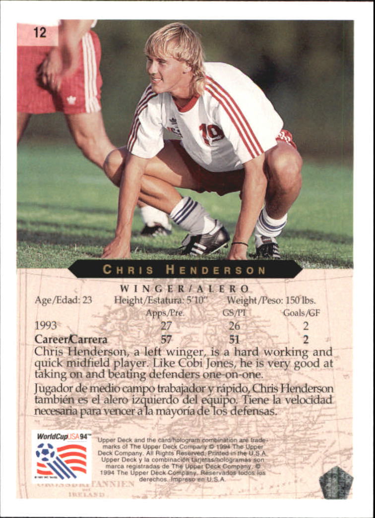 B3467- 1994 Upper Deck World Cup Contenders 1-200 -You Pick- 15+ FREE US SHIP