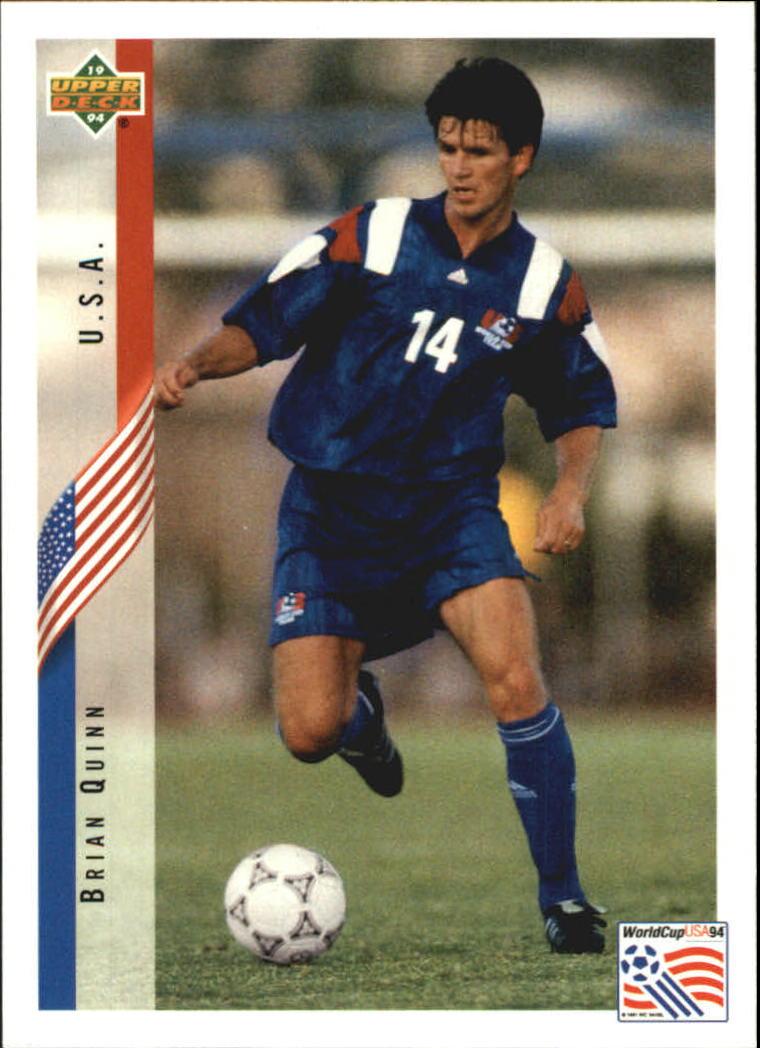 1994 Upper Deck World Cup Contenders English/Spanish #25 Brian Quinn