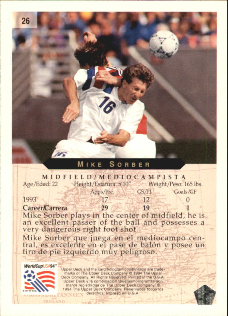 B3467- 1994 Upper Deck World Cup Contenders 1-200 -You Pick- 15+ FREE US SHIP