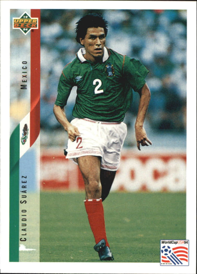 1994 Upper Deck World Cup Contenders English/Spanish #31 Claudio Suarez