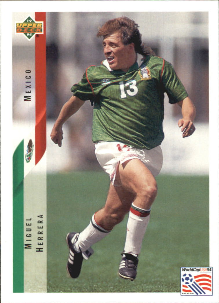 1994 Upper Deck World Cup Contenders English/Spanish #35 Miguel Herrera