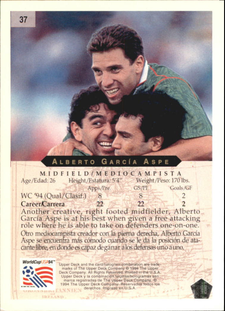 B3467- 1994 Upper Deck World Cup Contenders 1-200 -You Pick- 15+ FREE US SHIP